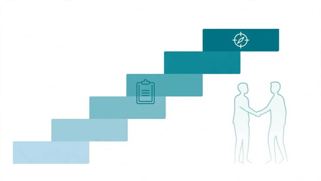 stepped levels of care representing when a therapist should refer a client to residential treatment
